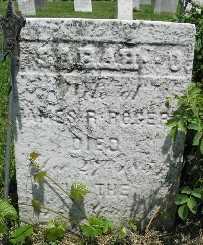 Sarah O. Rogers tombstone